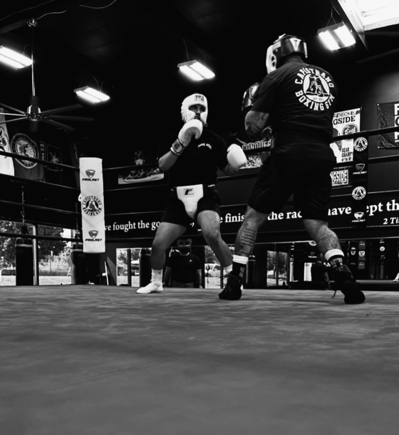 Diaz Boxing sparring session